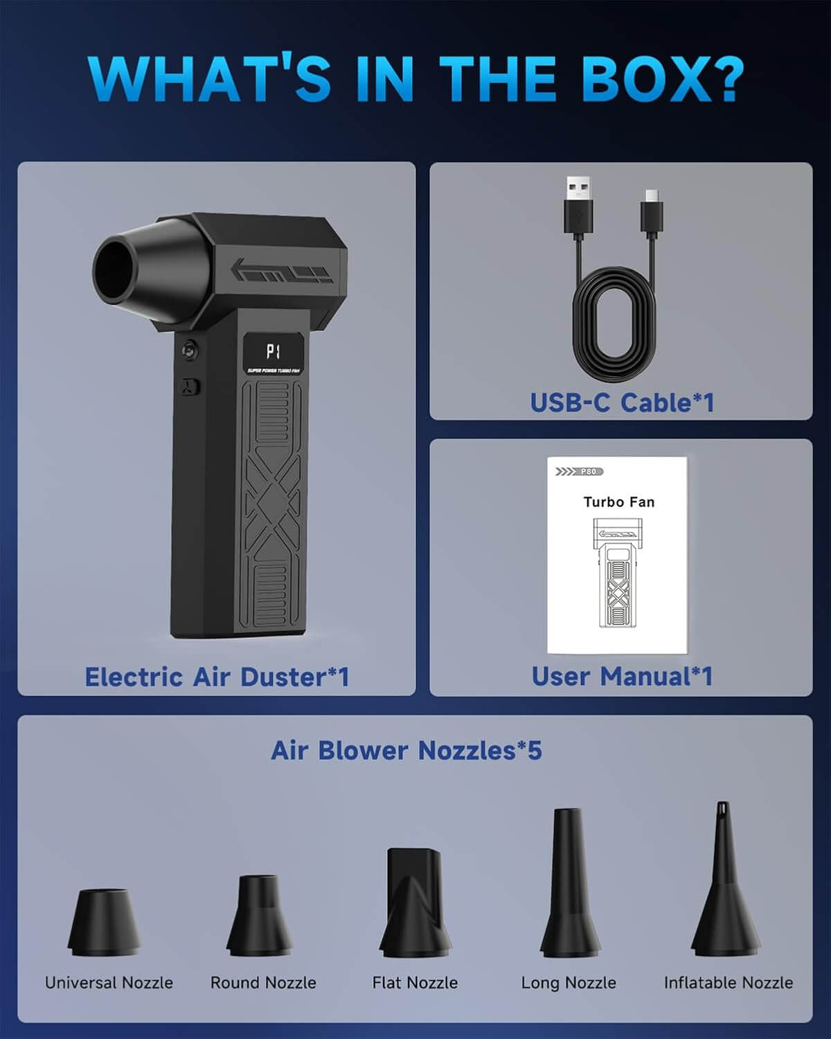MiaEpic 280,000 RPM Cordless Air Duster