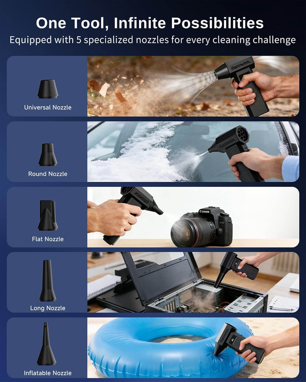 MiaEpic 280,000 RPM Cordless Air Duster