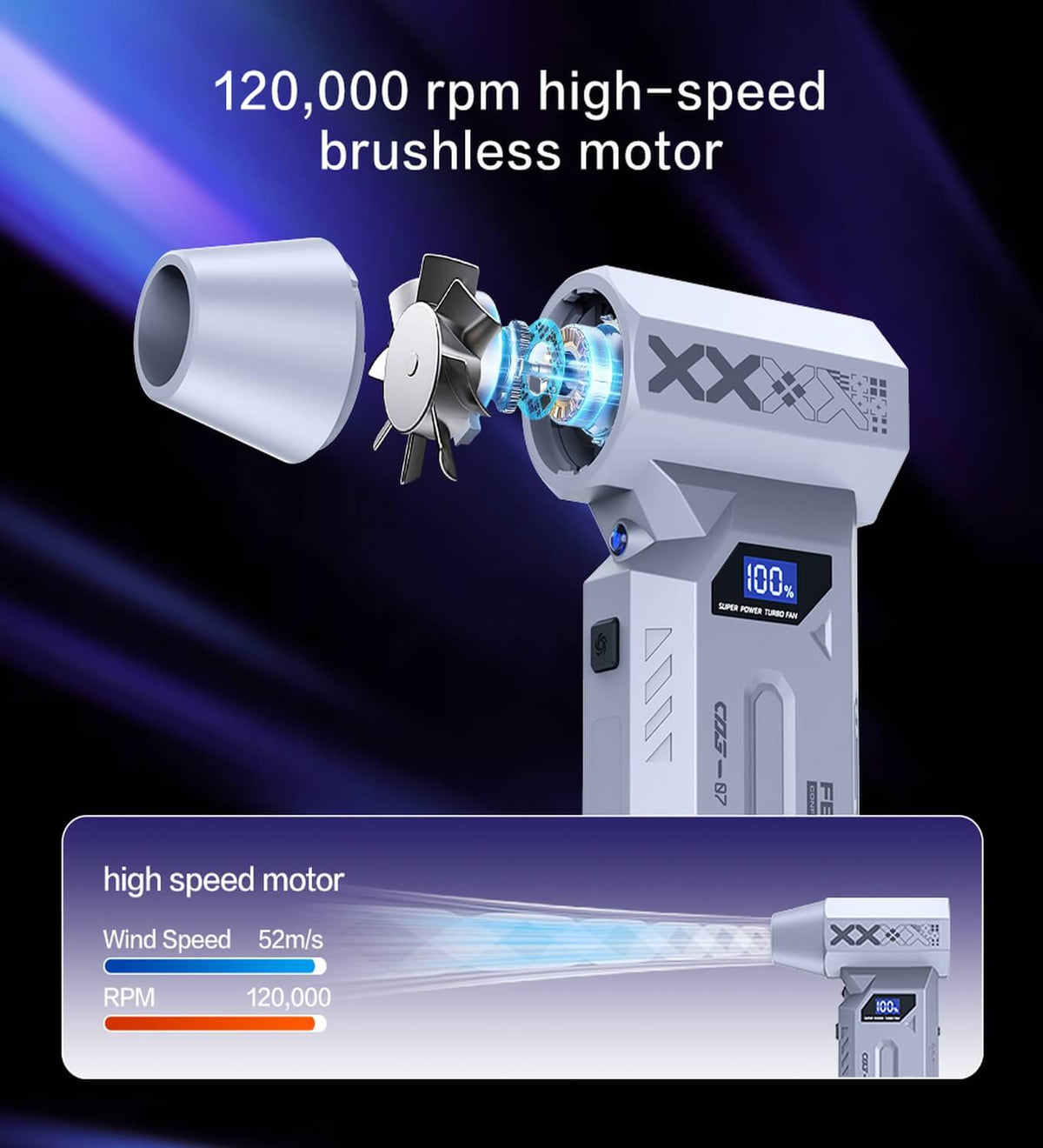 MiaEpic Z3 Cordless Air Duster