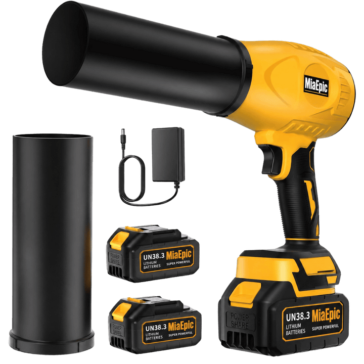 MiaEpic Cordless Leaf Blower - Bright Yellow