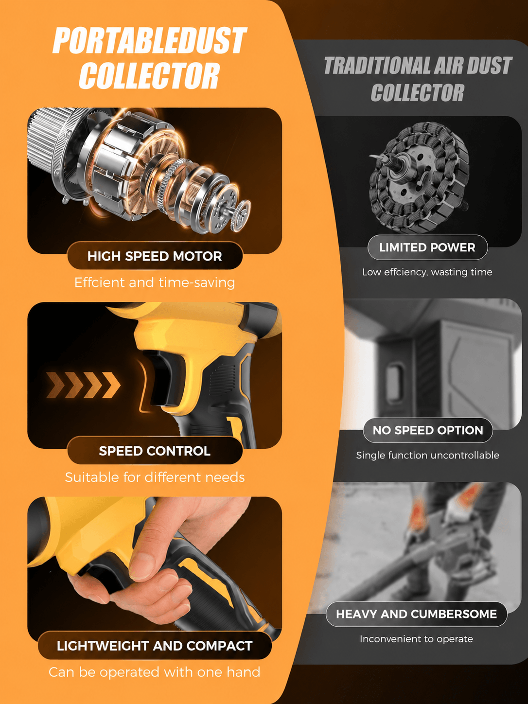 MiaEpic Brushless Cordless Leaf Blower - Pro Series